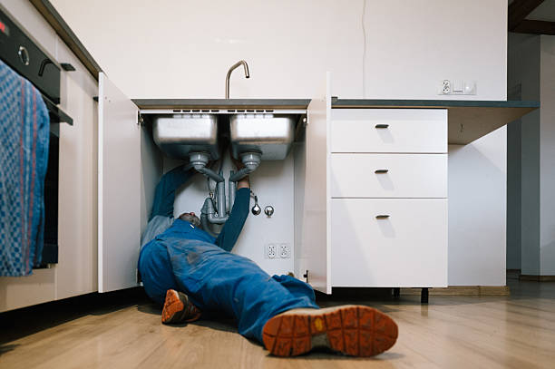 Professional Plumbing technician working in Old Greenwich, CT
